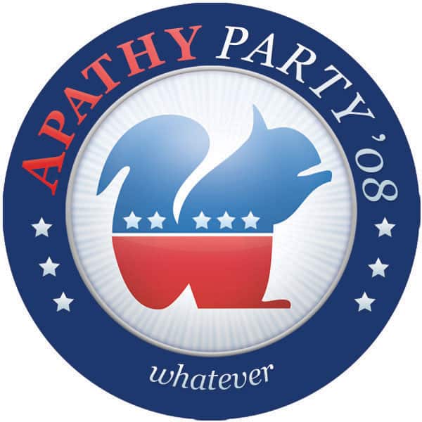 On ideology and economics and the apathy of the American public