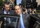 White collar perp walk