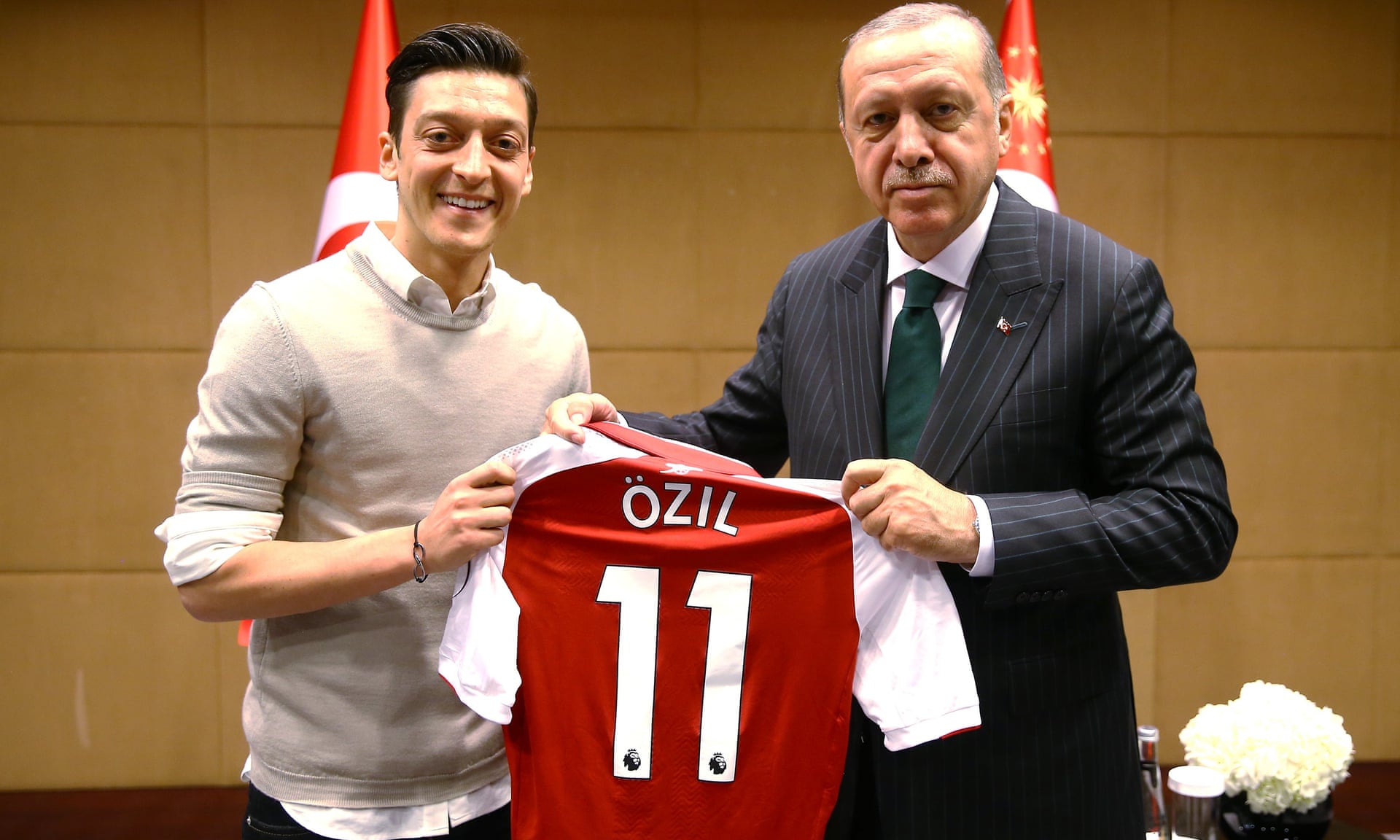 Ozil and Erdogan